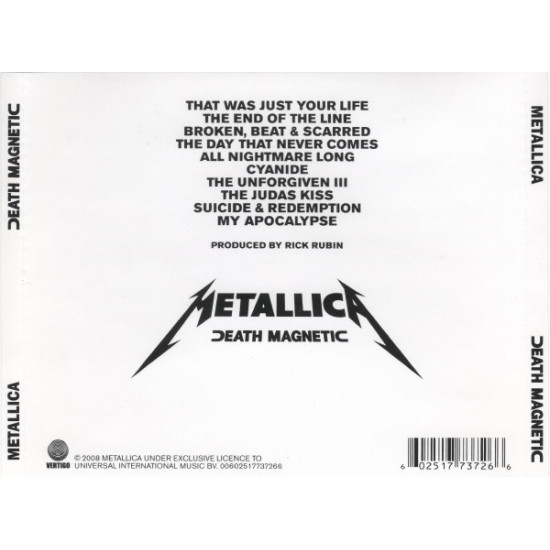 Metallica 2003; 2008 Metallica 2003; 2008