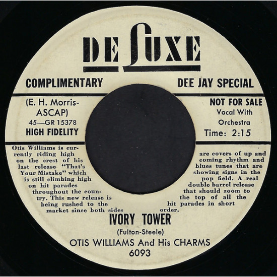 Otis Williams - Ivory Tower Otis Williams - Ivory Tower