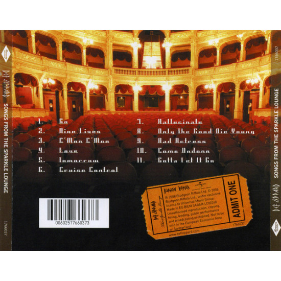 Def Leppard – Songs From The Sparkle Lounge Def Leppard – Songs From The Sparkle Lounge