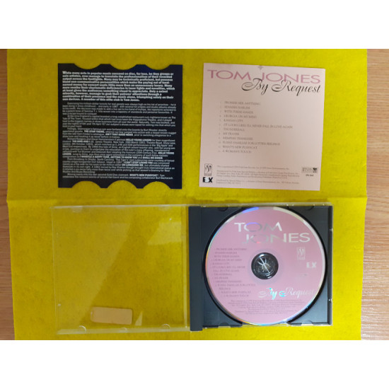 Компакт диск фірмовий CD Tom Jones - By Request Компакт диск фірмовий CD Tom Jones - By Request