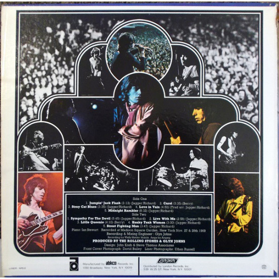 The Rolling Stones – Get Yer Ya-Ya's Out! (70, US, NPS-5, AMRC Pressing) The Rolling Stones – Get Yer Ya-Ya's Out! (70, US, NPS-5, AMRC Pressing)