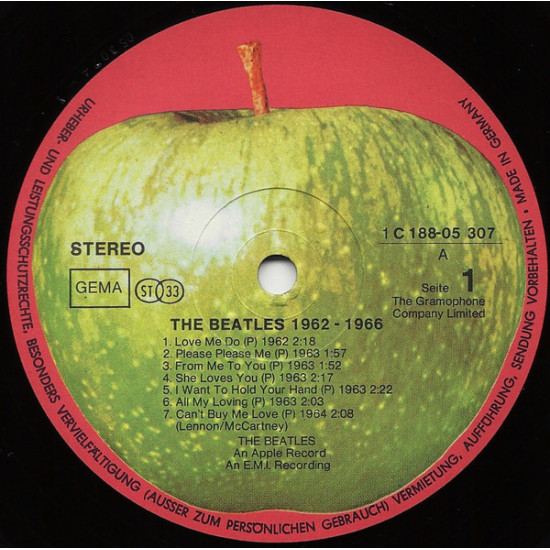 The Beatles 1962 - 1966 / 1967 - 1970 The Beatles 1962 - 1966 / 1967 - 1970