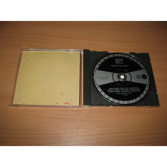 SLAYER - Reign In Blood (1994 American MISPRINT, USA) SLAYER - Reign In Blood (1994 American MISPRINT, USA)