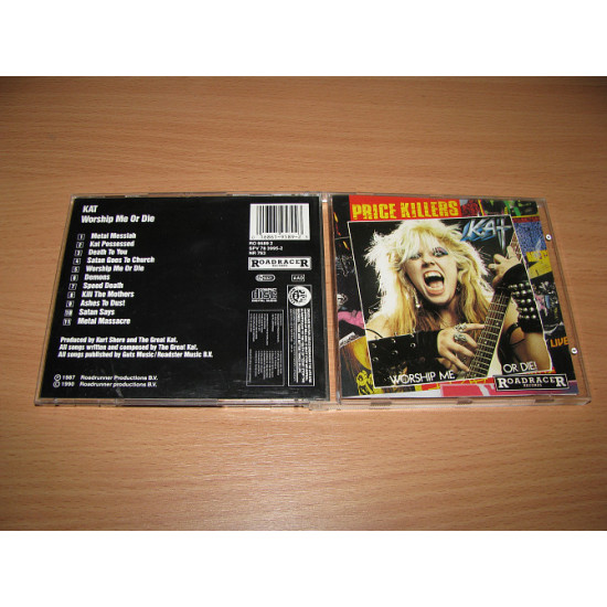 KAT - Worship Me Or Die (1990 Roadracer 1st press, W.Germany) KAT - Worship Me Or Die (1990 Roadracer 1st press, W.Germany)