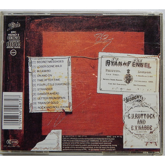ELECTRIC LIGHT ORCHESTRA - Secret Messages ELECTRIC LIGHT ORCHESTRA - Secret Messages
