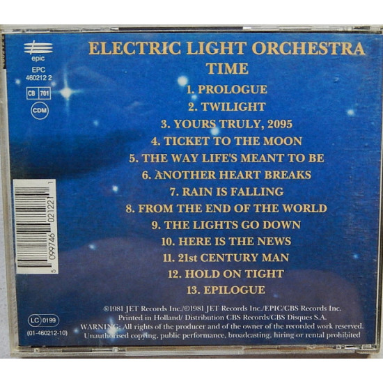 ELECTRIC LIGHT ORCHESTRA - T I M E ELECTRIC LIGHT ORCHESTRA - T I M E