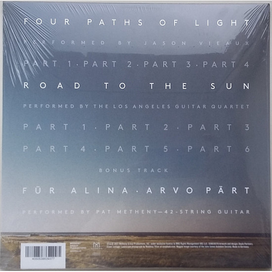 PAT METHENY Road To The Sun 2LP Sealed/Zapechatany PAT METHENY Road To The Sun 2LP Sealed/Zapechatany