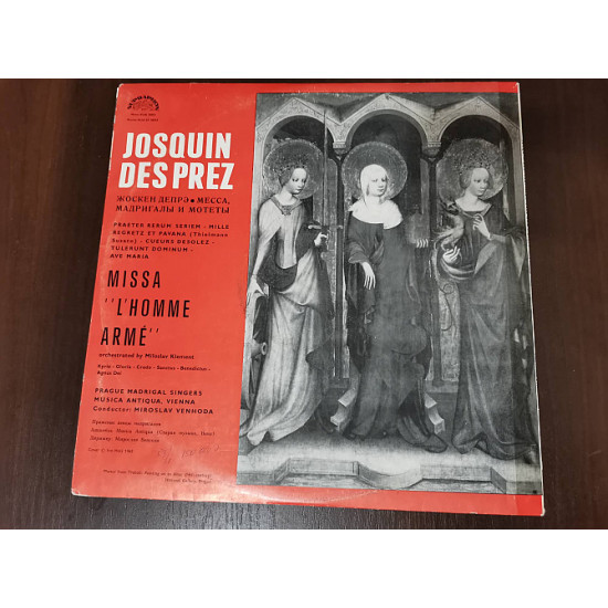 Josquin Des Prez - Prague Madrigal Singers Josquin Des Prez - Prague Madrigal Singers