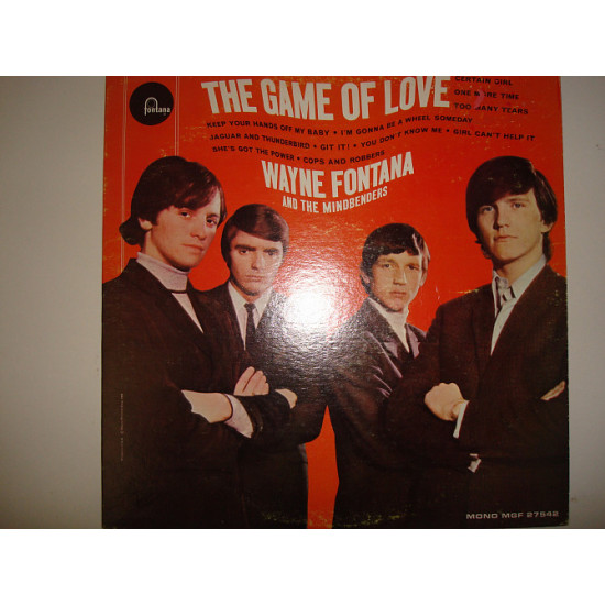 WAYNE FONTANA & THE MINDBENDERS 1965 USA Garage Rock, Classic Roc WAYNE FONTANA & THE MINDBENDERS 1965 USA Garage Rock, Classic Roc