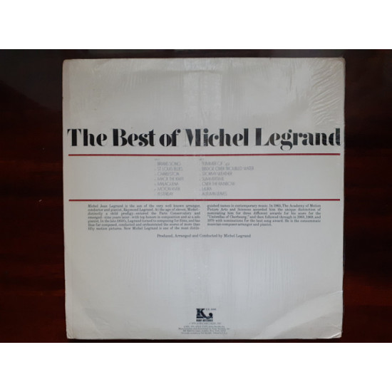 Вінілова платівка LP Michel Legrand - The Best Of Michel Legrand Вінілова платівка LP Michel Legrand - The Best Of Michel Legrand