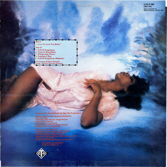 Donna Summer - Love To Love You Baby (England) 1975 Donna Summer - Love To Love You Baby (England) 1975