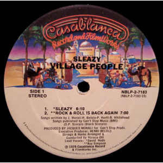 Village People – Live And Sleazy Village People – Live And Sleazy