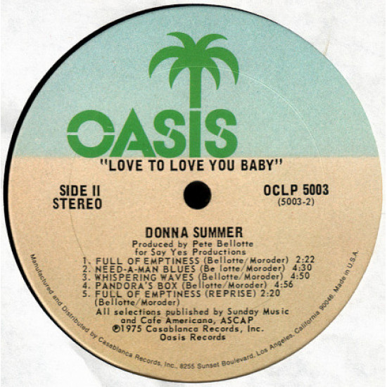 Donna Summer – Love To Love You Baby Donna Summer – Love To Love You Baby