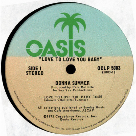 Donna Summer – Love To Love You Baby Donna Summer – Love To Love You Baby