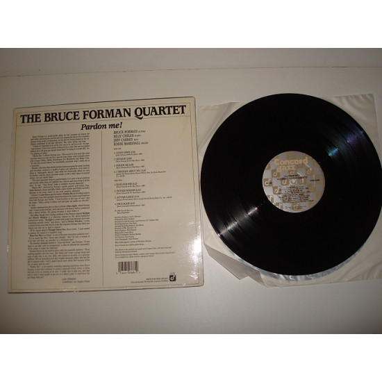 THE BRUCE FORMAN QUARTET- Pardon Me! 1989 Contemporary Jazz, Post Bop THE BRUCE FORMAN QUARTET- Pardon Me! 1989 Contemporary Jazz, Post Bop