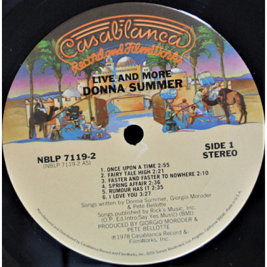 Donna Summer – Live And More Donna Summer – Live And More