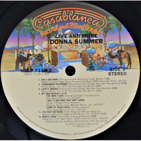 Donna Summer – Live And More Donna Summer – Live And More
