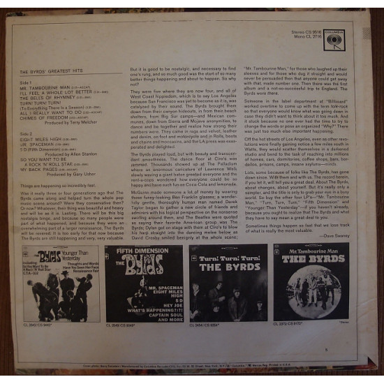 The Byrds – Greatest Hits The Byrds – Greatest Hits