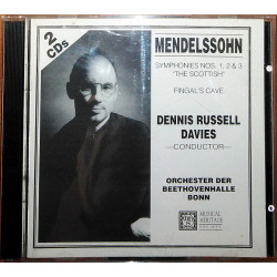 Dennis Russell Davies, Orchester Der Beethovenhalle Bonn - Mendelssohn, Symphonies Nos. 1, 2, & 3, 