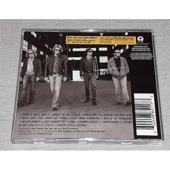 Signature Bon Jovi - Have A Nice Day Signature Bon Jovi - Have A Nice Day