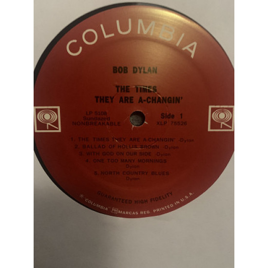 Bob Dylan – The Times They Are A-Changin'-64 (Unknown) Bob Dylan – The Times They Are A-Changin'-64 (Unknown)