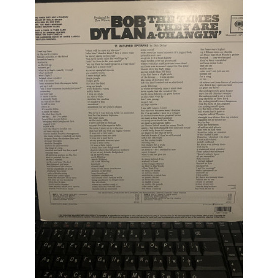 Bob Dylan – The Times They Are A-Changin'-64 (Unknown) Bob Dylan – The Times They Are A-Changin'-64 (Unknown)