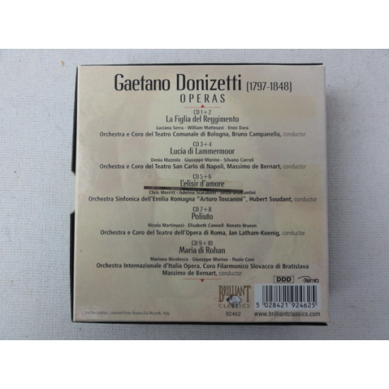 Donizetti Operas Donizetti Operas