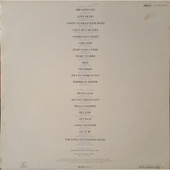 The Beatles - 20 Greatest Hits The Beatles - 20 Greatest Hits