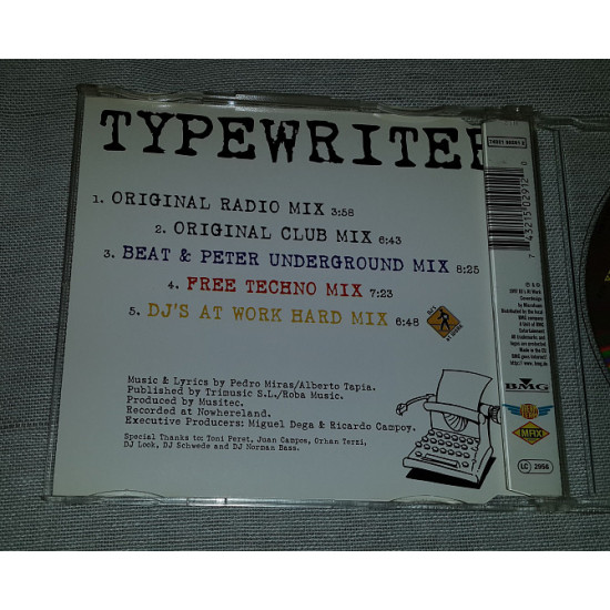 Фирменный Object One - Typewriter (Trance, Hard Trance) Фирменный Object One - Typewriter (Trance, Hard Trance)