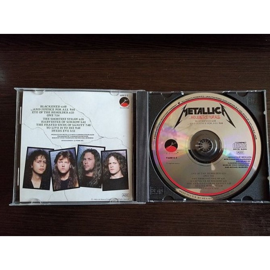Metallica And Justice for all Metallica And Justice for all