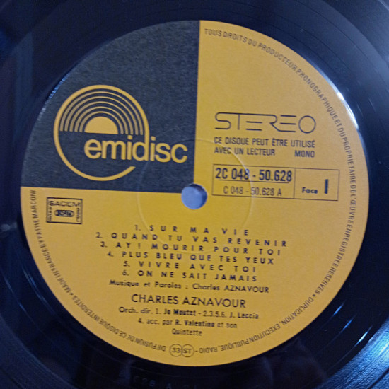 Charles Aznavour – Chante Ses 20 Ans Charles Aznavour – Chante Ses 20 Ans