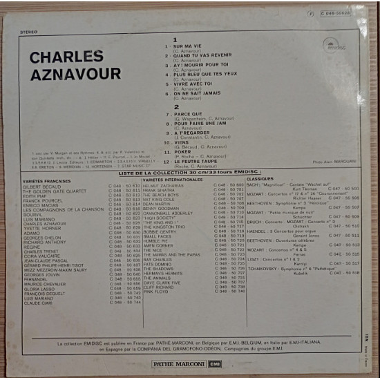Charles Aznavour – Chante Ses 20 Ans Charles Aznavour – Chante Ses 20 Ans