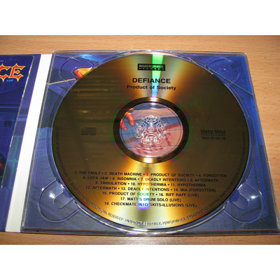 DEFIANCE - Product Of Society (2007 Metal Mind DIGI) DEFIANCE - Product Of Society (2007 Metal Mind DIGI)