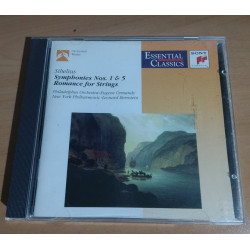 Sibelius*, Ormandy*, Bernstein* – Sibelius: Symphonies Nos. 1 & 5 - Romance fo Strings