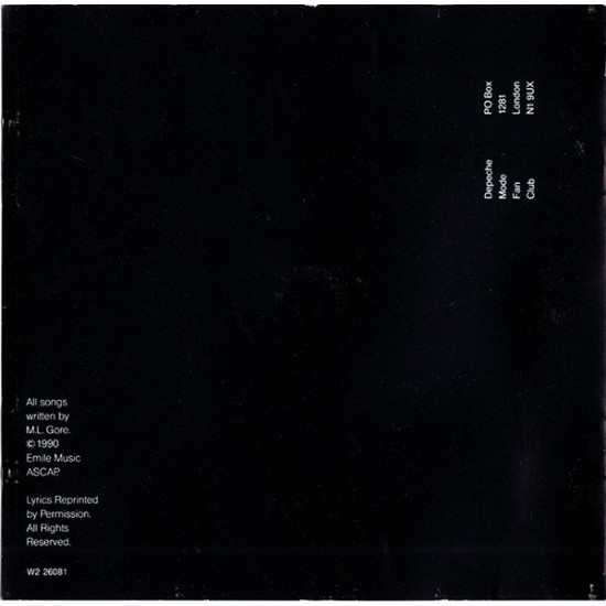Depeche Mode – Violator (1990, USA) Depeche Mode – Violator (1990, USA)