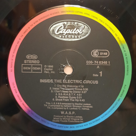 W.A.S.P. - Inside The Electric Circus W.A.S.P. - Inside The Electric Circus