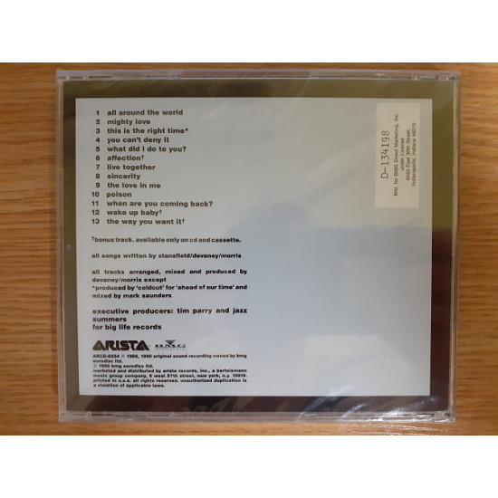 Компакт диск фирменный, новый, запечатанный CD Lisa Stansfield – Affection Компакт диск фирменный, новый, запечатанный CD Lisa Stansfield – Affection
