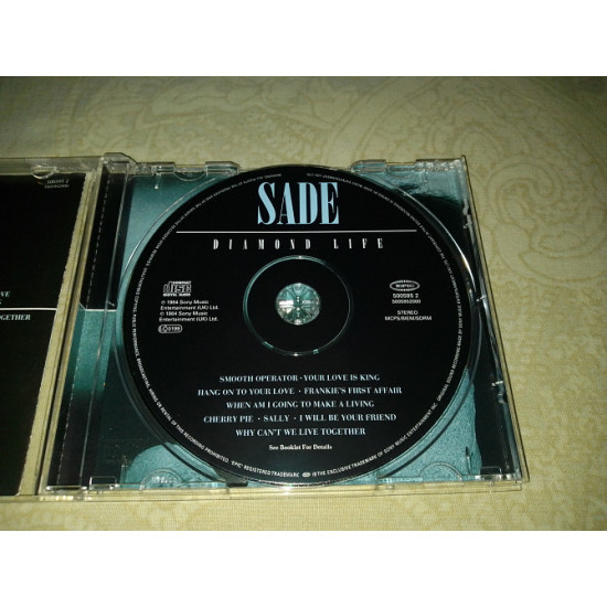 Sade Diamond Life Made In Austria. Sade Diamond Life Made In Austria.