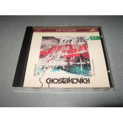 D. Shostakovich * Quartets No. 3, 9 * Melodiya of the USSR original of 1991.