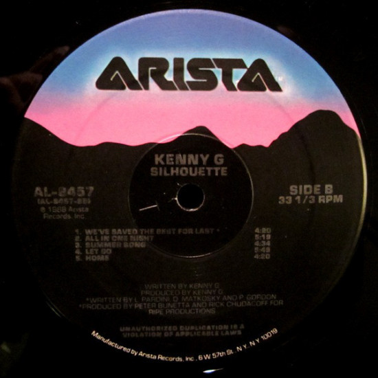 Kenny G (2) – Silhouette Kenny G (2) – Silhouette