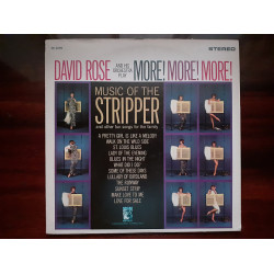 Вінилова платівка LP David Rose And His Orchestra – More! More! More! More! The Stripper and Other Fun Songs For The Family<br>Стан платівки NM<br>Стан конверту NM<br>Label: MGM Records – SE 4099<br>Format: Vinyl, LP, Album<br>Country: USA<br> Genre: Jazz