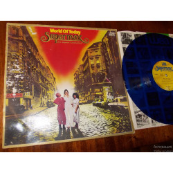 Supermax-World of Todey, Jubileum Press-Blue Vinyl