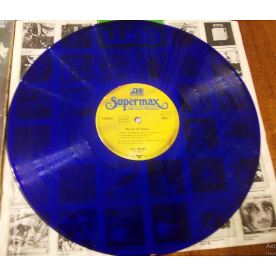 Supermax-World of Todey, Jubileum Press-Blue Vinyl Supermax-World of Todey, Jubileum Press-Blue Vinyl