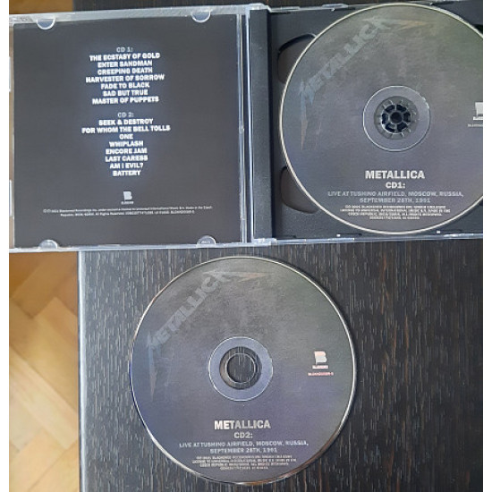 Metallica 1991 live tushino 2cd Metallica 1991 live tushino 2cd