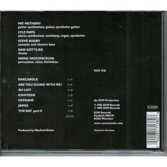 Pat Metheny Group - Offramp, 1982, ECM Pat Metheny Group - Offramp, 1982, ECM