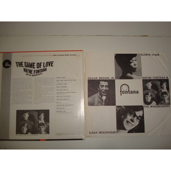 WAYNE FONTANA & THE MINDBENDERS-The Game Of Love 1965 USA Mono Beat, Garage Rock, Blues Rock, Classi WAYNE FONTANA & THE MINDBENDERS-The Game Of Love 1965 USA Mono Beat, Garage Rock, Blues Rock, Classi