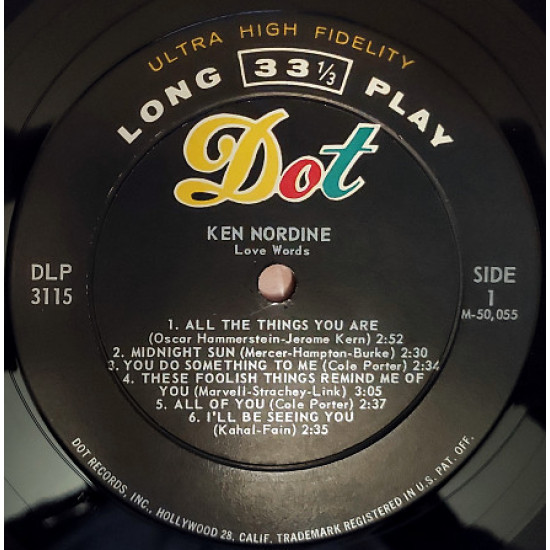 Ken Nordine – Love Words Ken Nordine – Love Words