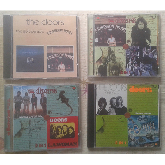 The DOORS - 4 Disks, 8 albums, LA Woman, The Soft Parade, Morrison The DOORS - 4 Disks, 8 albums, LA Woman, The Soft Parade, Morrison