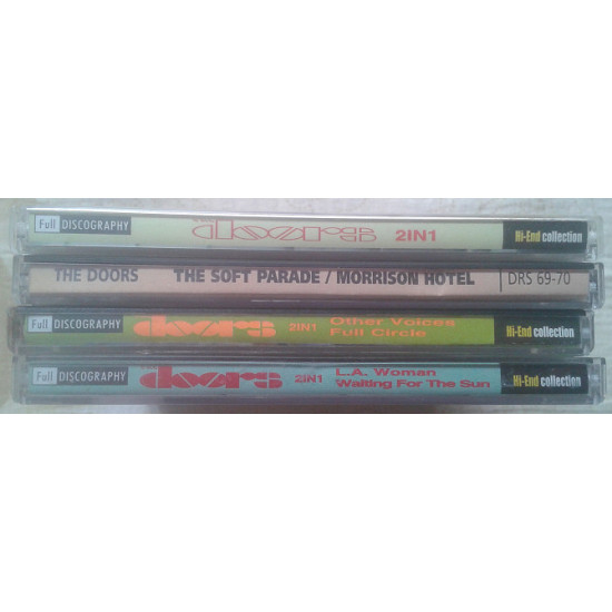 The DOORS - 4 Disks, 8 albums, LA Woman, The Soft Parade, Morrison The DOORS - 4 Disks, 8 albums, LA Woman, The Soft Parade, Morrison