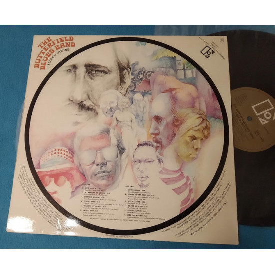 The Butterfield Blues - Band Keep On Moving 1969 /Germany Original The Butterfield Blues - Band Keep On Moving 1969 /Germany Original